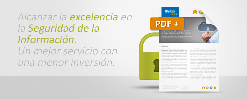 Monográfico ISO 27001 ISOTools